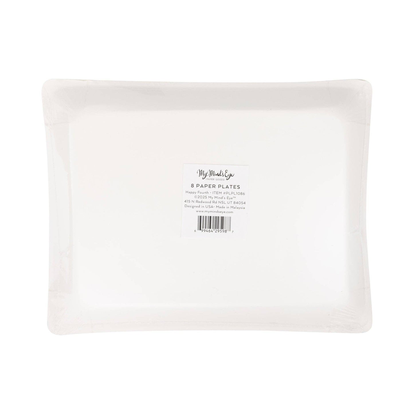 Happy Fourth of July Paper Plates - 8pk