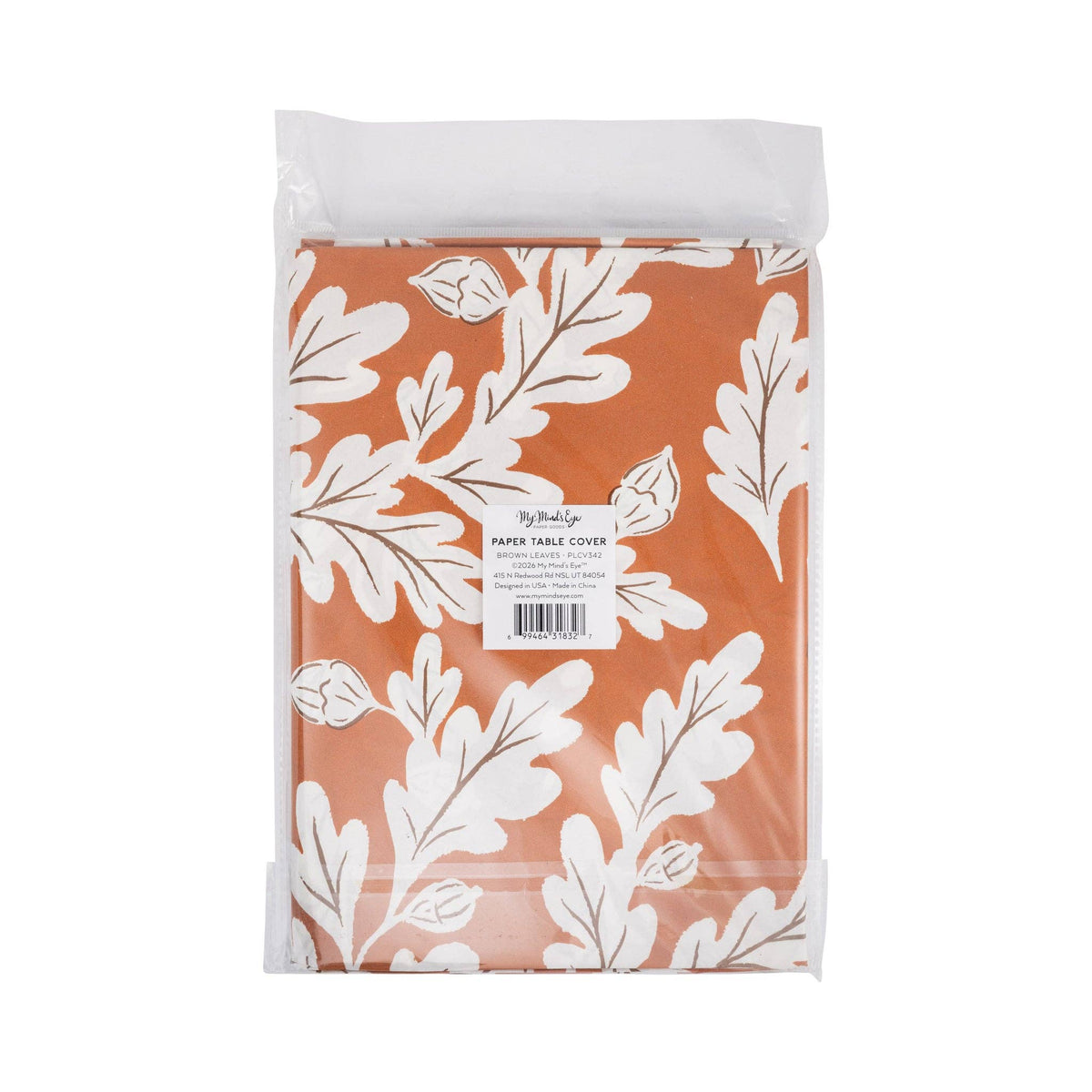 Autumn Leaves Paper Table Cover