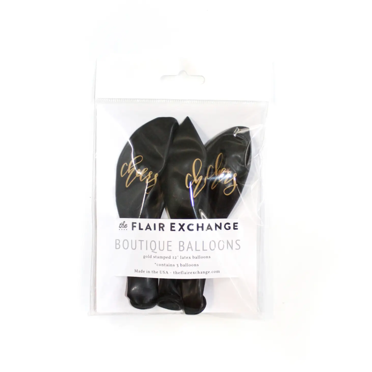 Cheers Latex Balloons - 3 pack