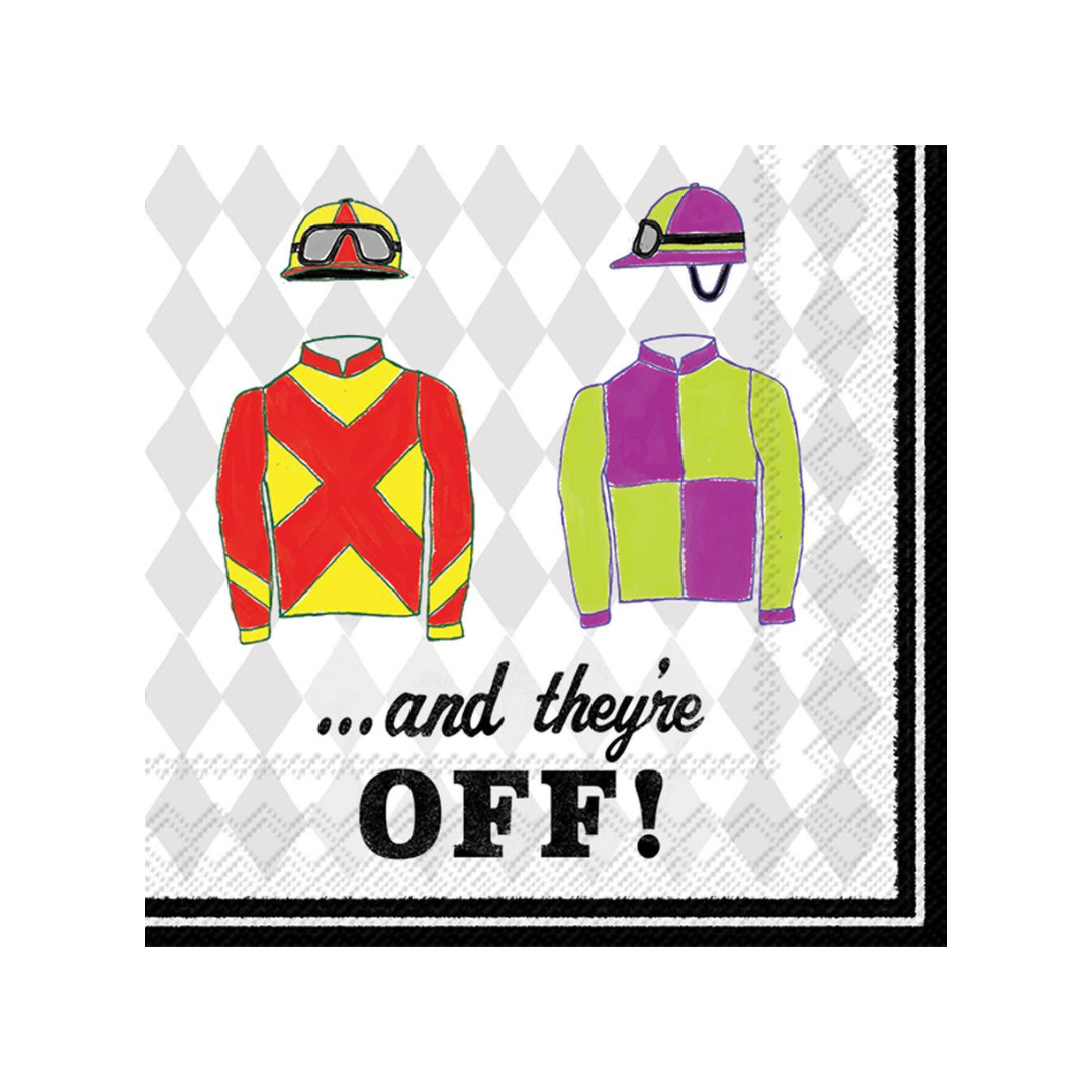 Kentucky Derby Party Paper Cocktail Napkins - 20pk