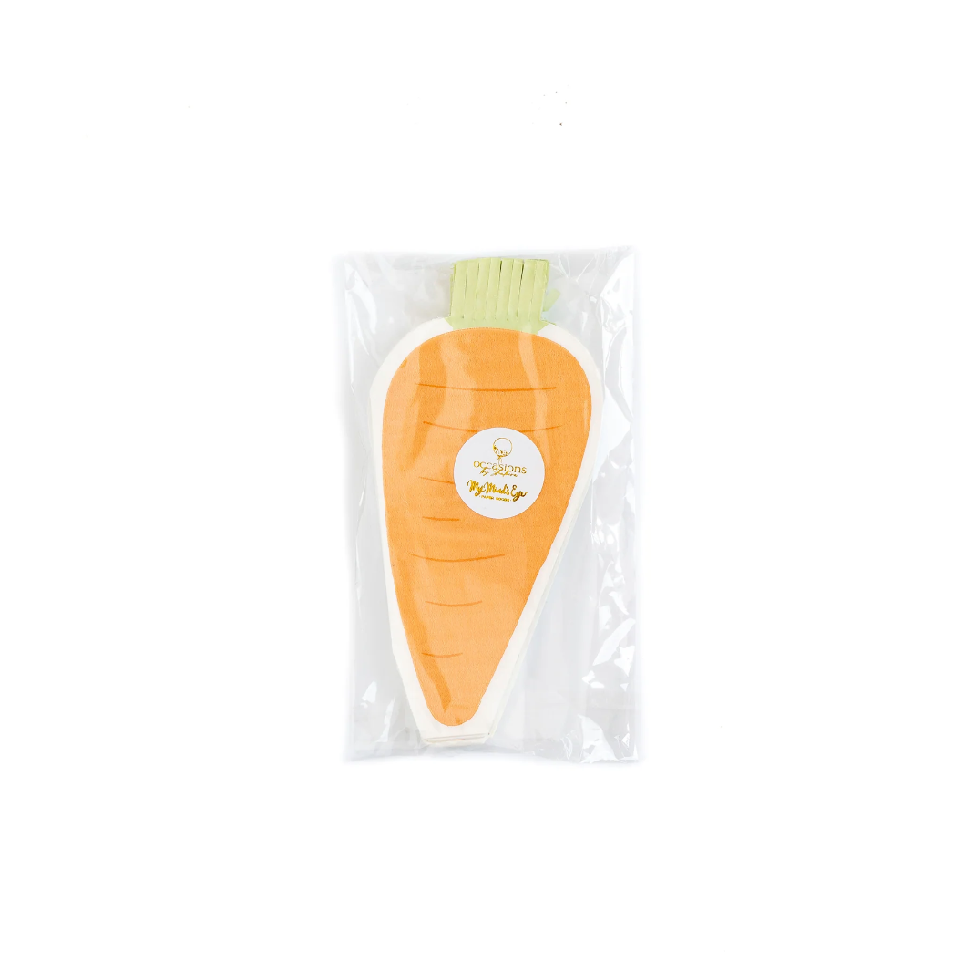 Carrot Shaped Paper Napkins - 24pk