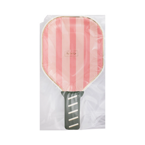 Pickleball Party Pink Paddle Plates