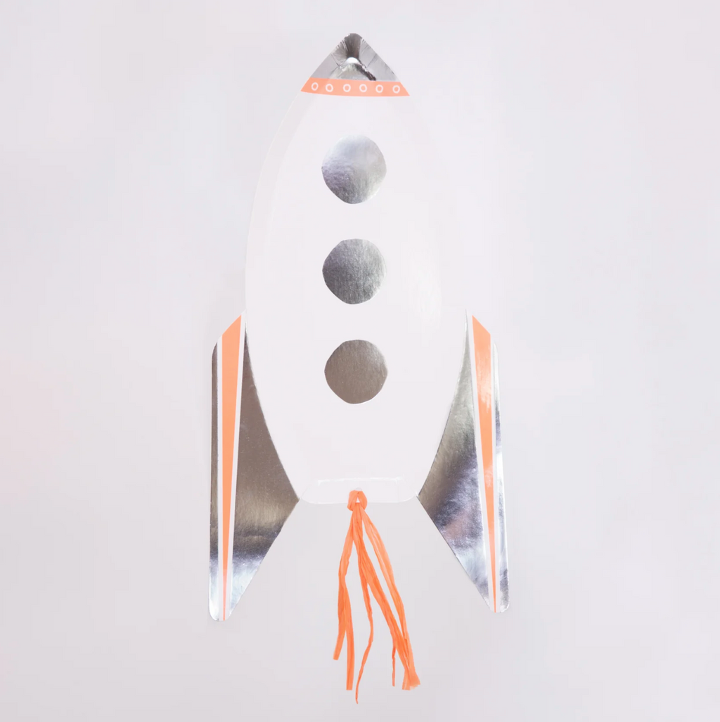 Rocket Ship Space Party Plates