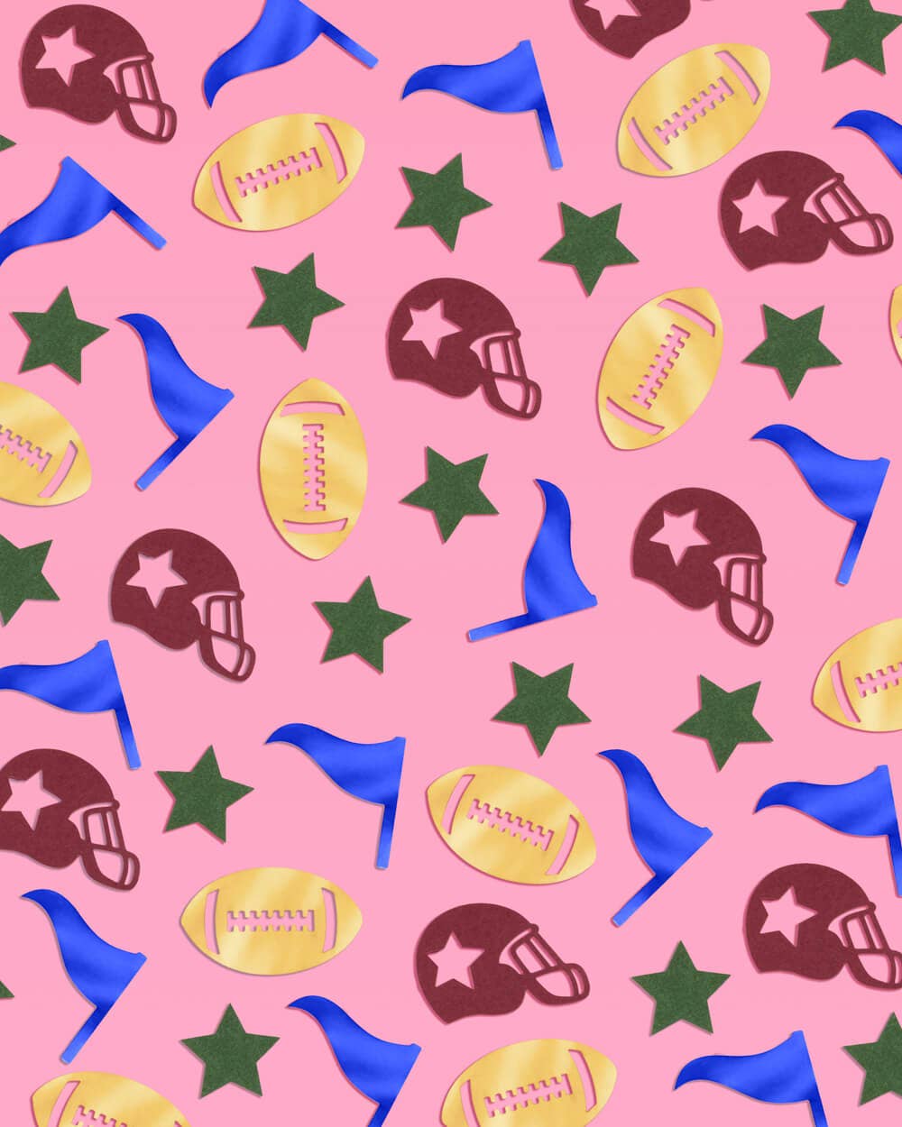 Game Time Assorted Football Party Confetti