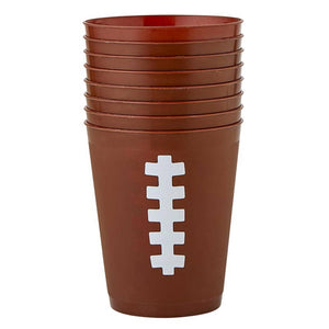 Football Frost Flex Tailgate Party Cups -  16 oz