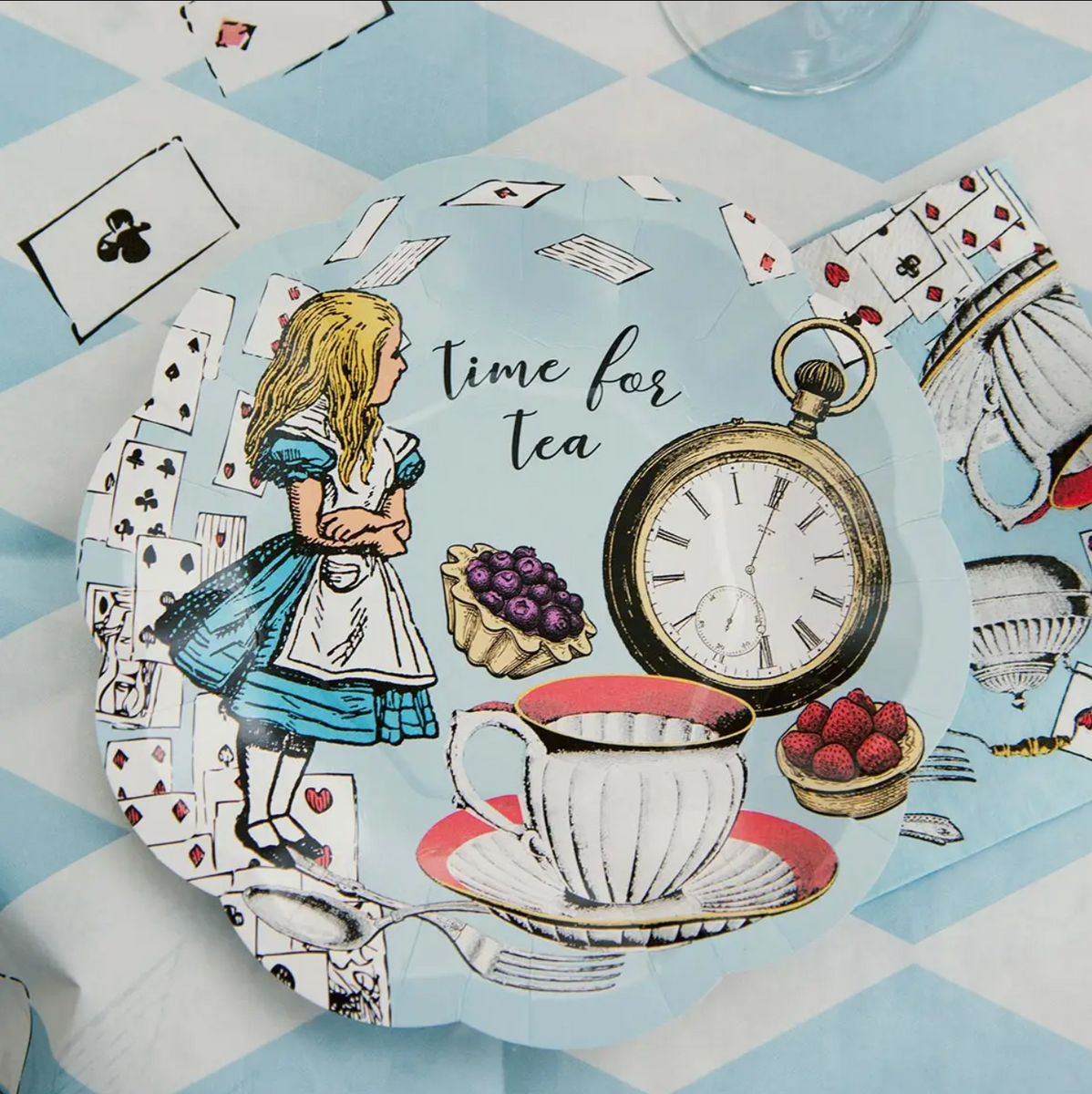 Talking Tables - Truly Alice Teapot Bunting