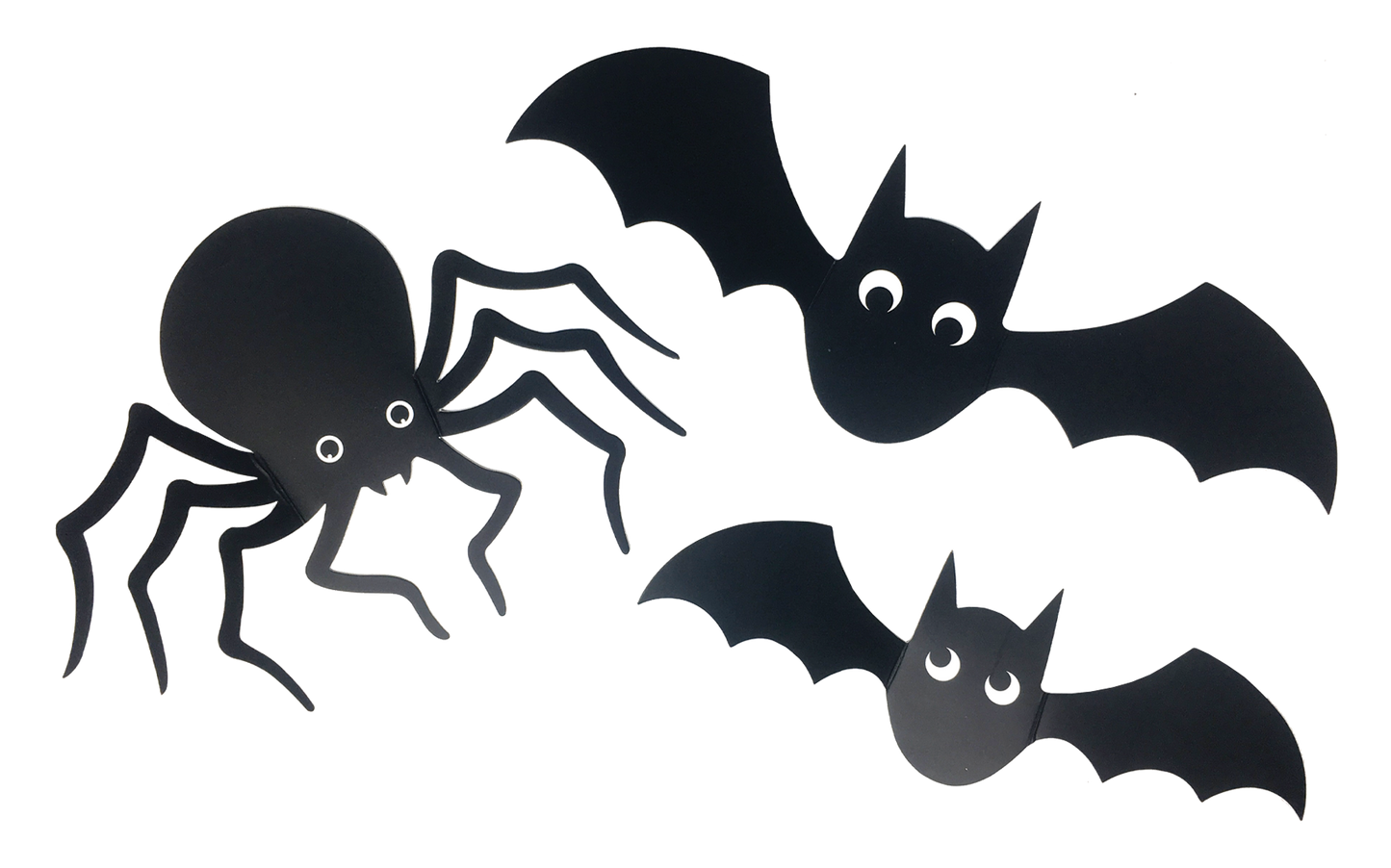 Halloween Accordion Paper Party Fans - 4pk