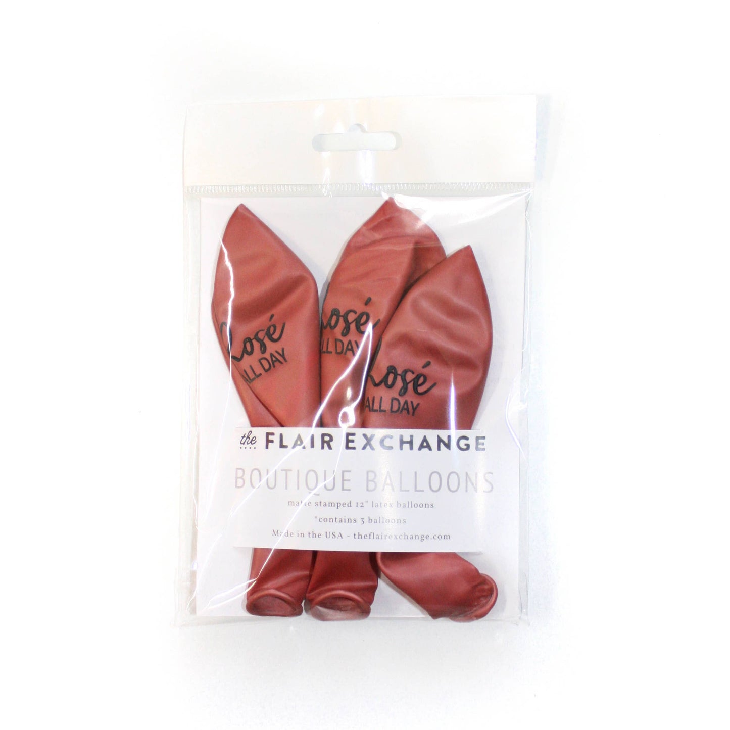 Rosé All Day Latex Balloons - 3pk