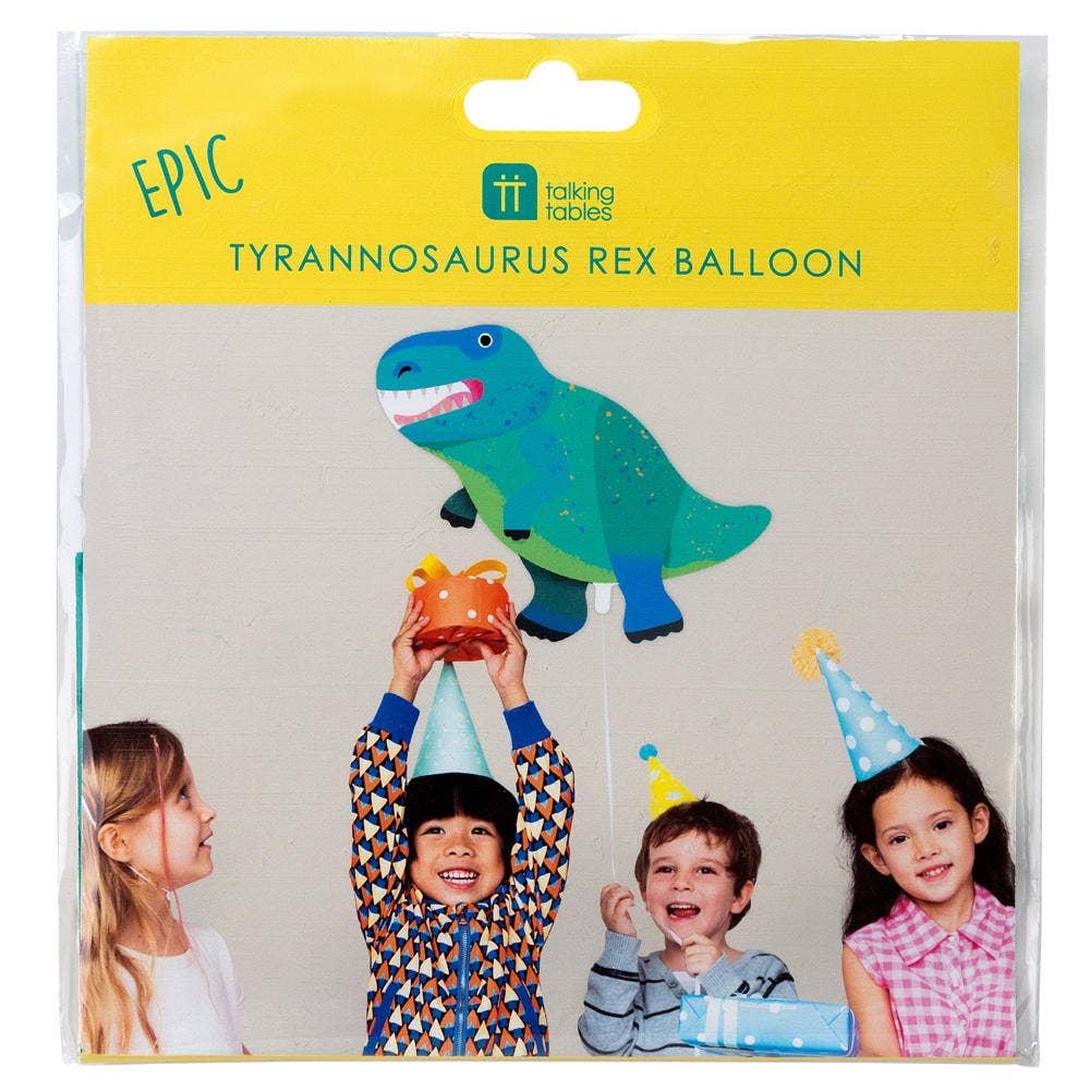 T-Rex Foil Dinosaur Balloon