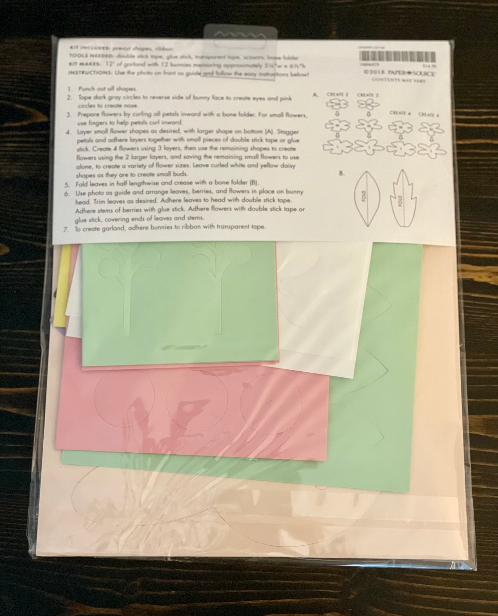 Bunny Floral Banner Kit