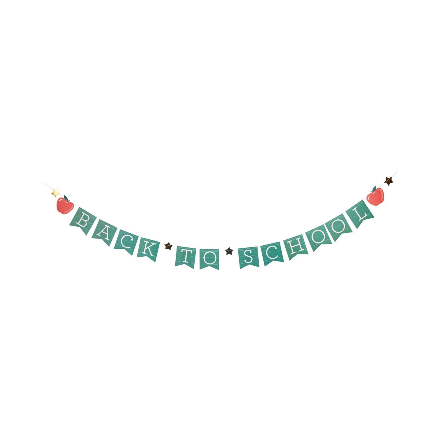 Back to School Chalkboard Flag Banner