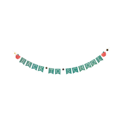 Back to School Chalkboard Flag Banner