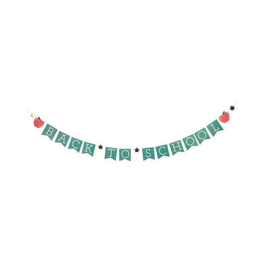 Back to School Chalkboard Flag Banner