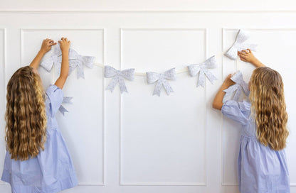 Floral Bow Party Garland