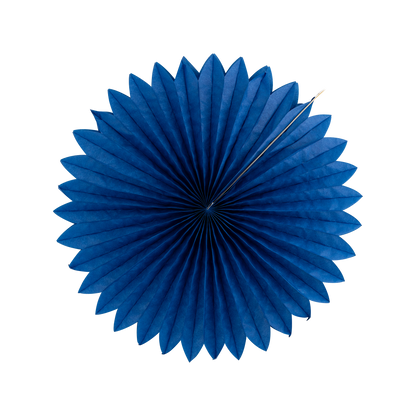 Red White and Blue Tissue Patriotic Party Fans - 3pk