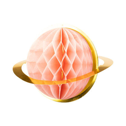 Space Party Hanging Honeycomb Planets - 3pk