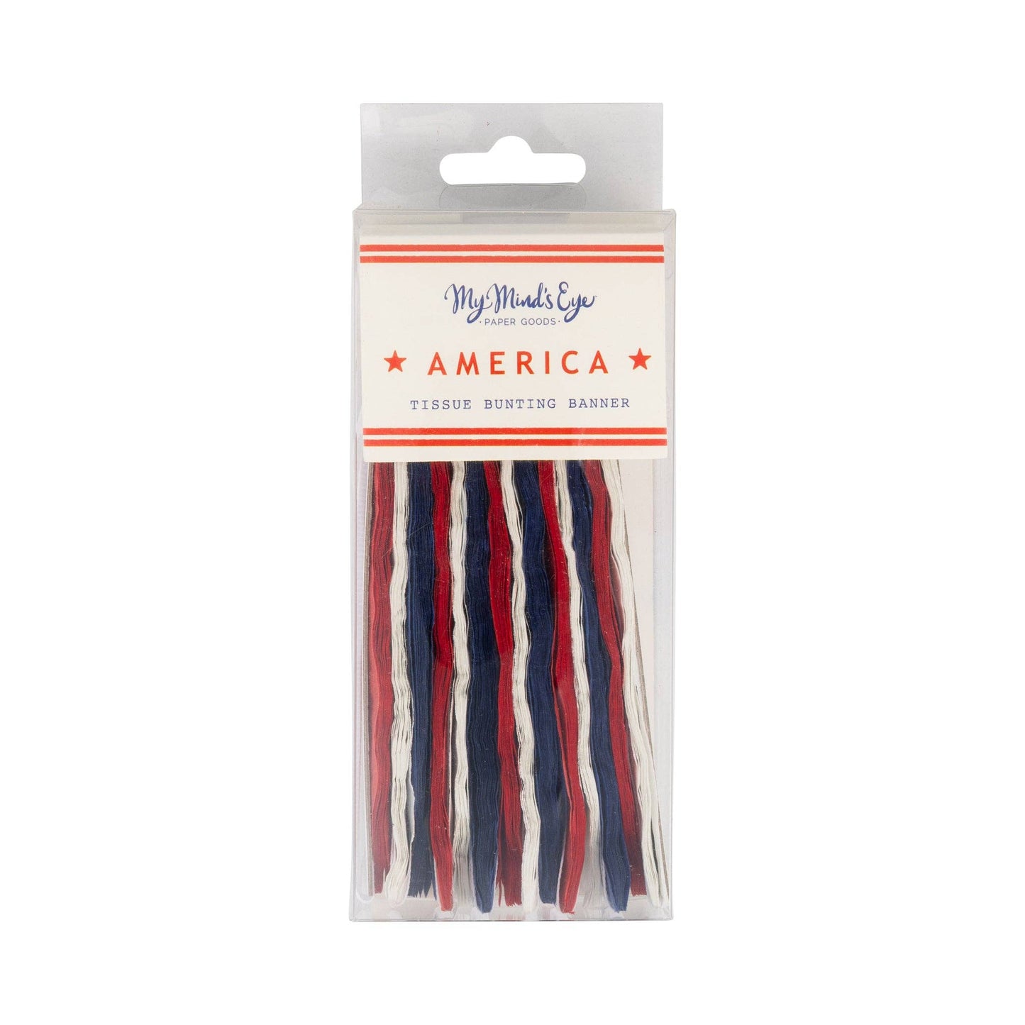 Americana Tissue Bunting Banner