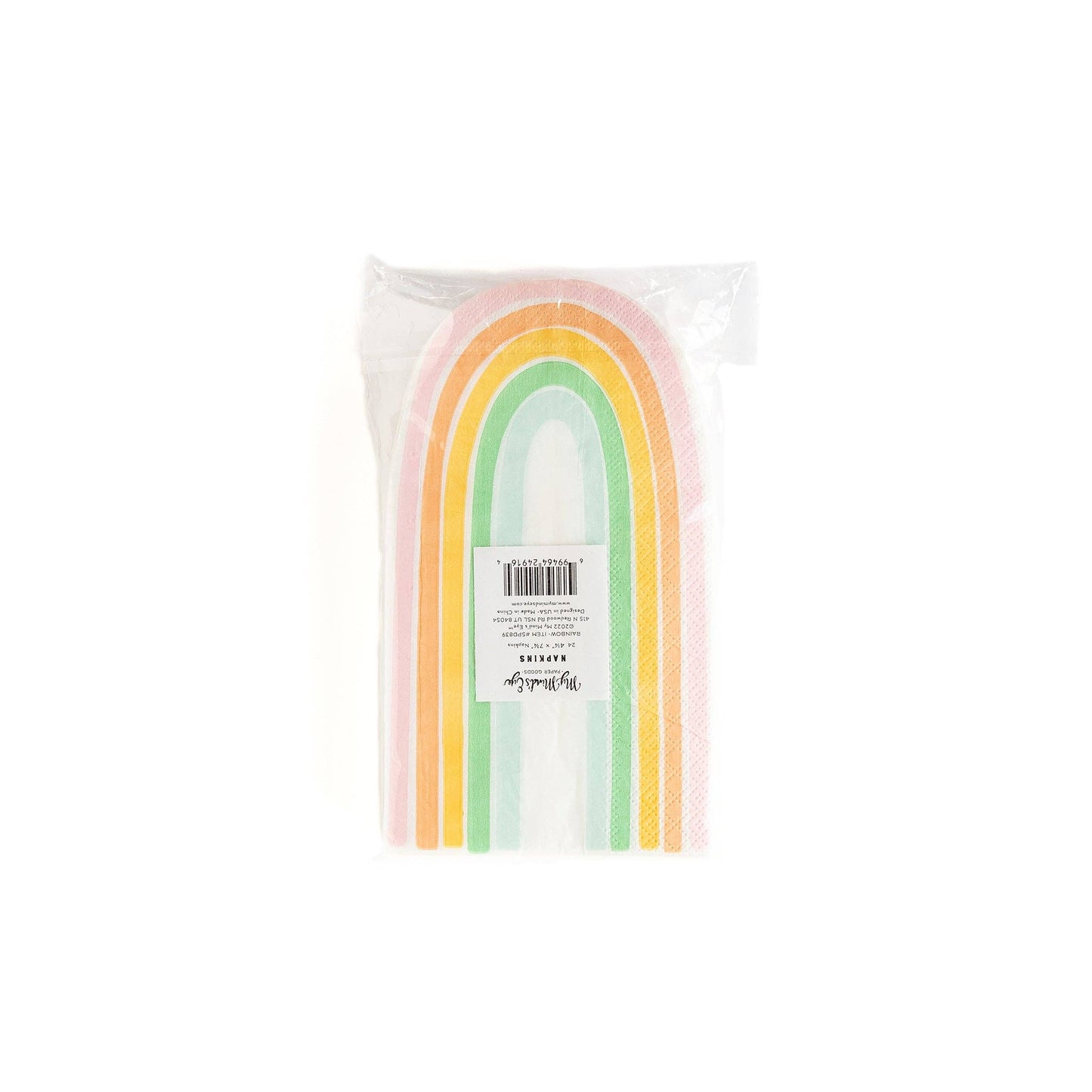 Pastel Rainbow Napkins - 24pk