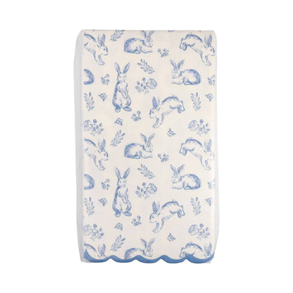 Bunny Toile Guest Towel Napkins - 24pk