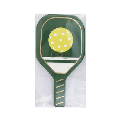 Pickleball Party Green Paddle Napkin - 18pk