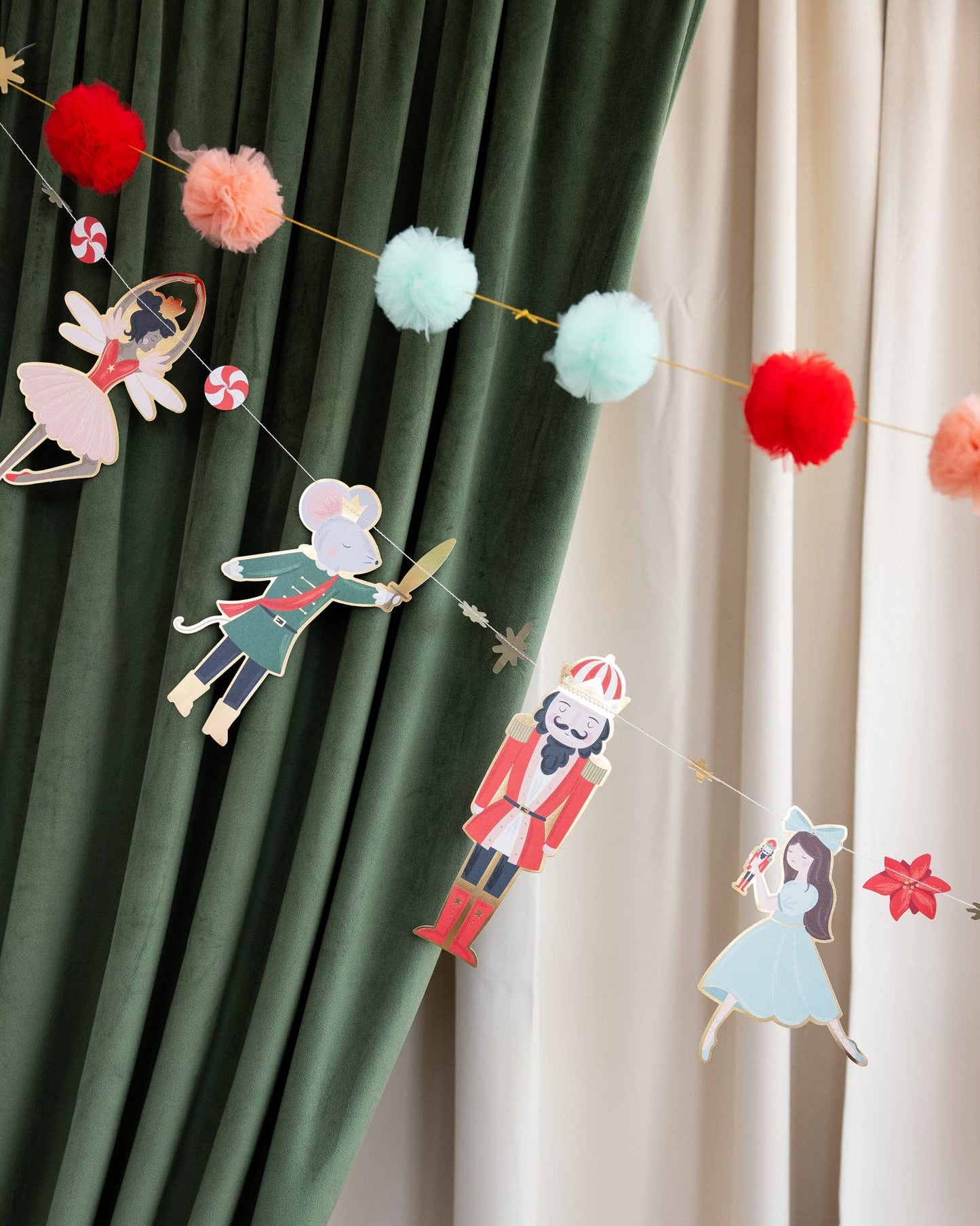 Nutcracker Holiday Banner Set