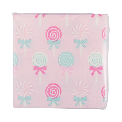 Lollipop Cocktail Napkins - 24pk