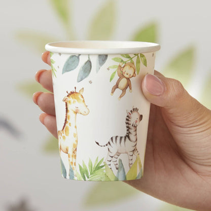 Safari Baby 7 oz. Paper Cups - 16pk
