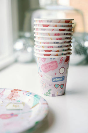 Swifty Era Icons Paper Party Cups - 10pk