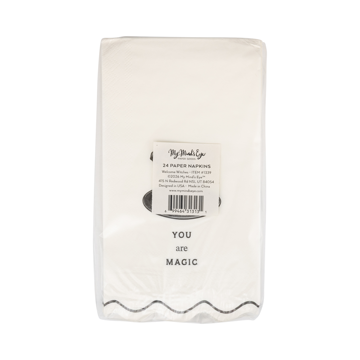 Welcome Witches Assorted Dinner Napkin Set - 24pk