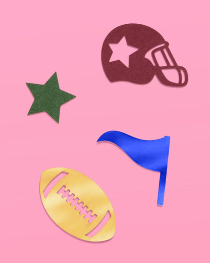 Game Time Assorted Football Party Confetti