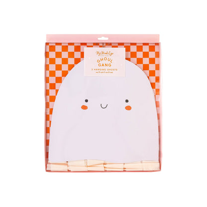 Halloween Assorted Hanging Ghost Decorations - 3pk