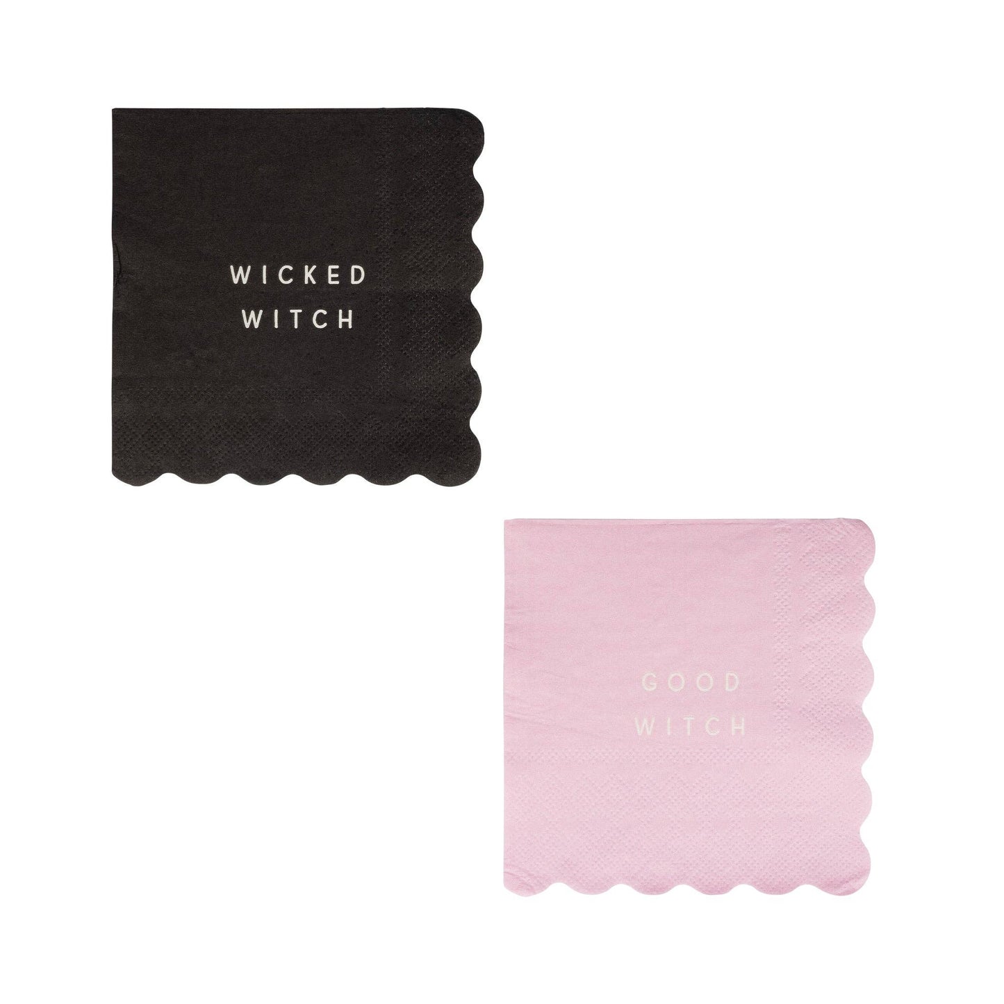 Good Witch Bad Witch Cocktail Napkin Set - 24pk