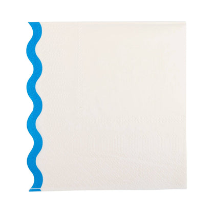 Woof Paw Print Happy Birthday Cocktail Napkins - 18pk