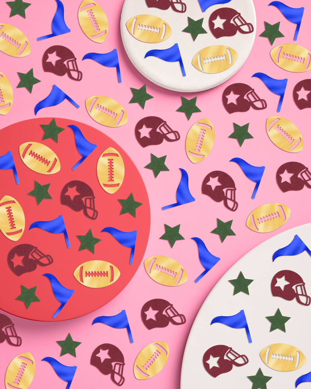 Game Time Assorted Football Party Confetti