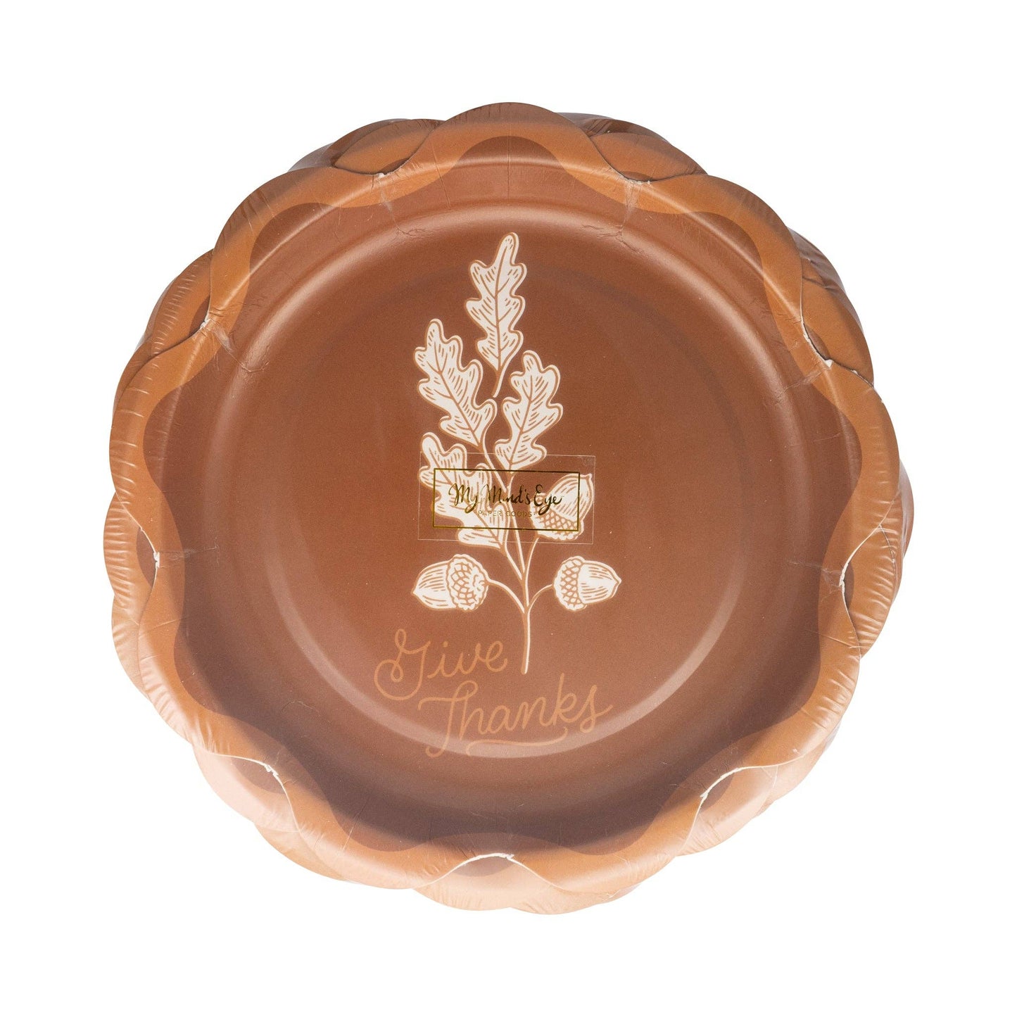 Give Thanks Dessert Paper Plates - 8pk