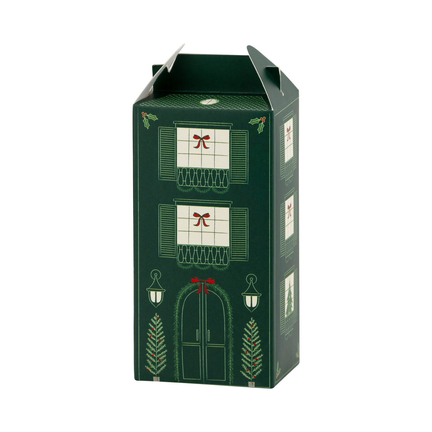 Christmas Village Advent Treat Box Favors - 25pk