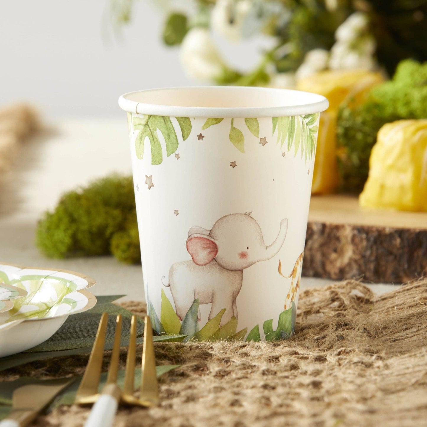 Safari Baby 7 oz. Paper Cups - 16pk