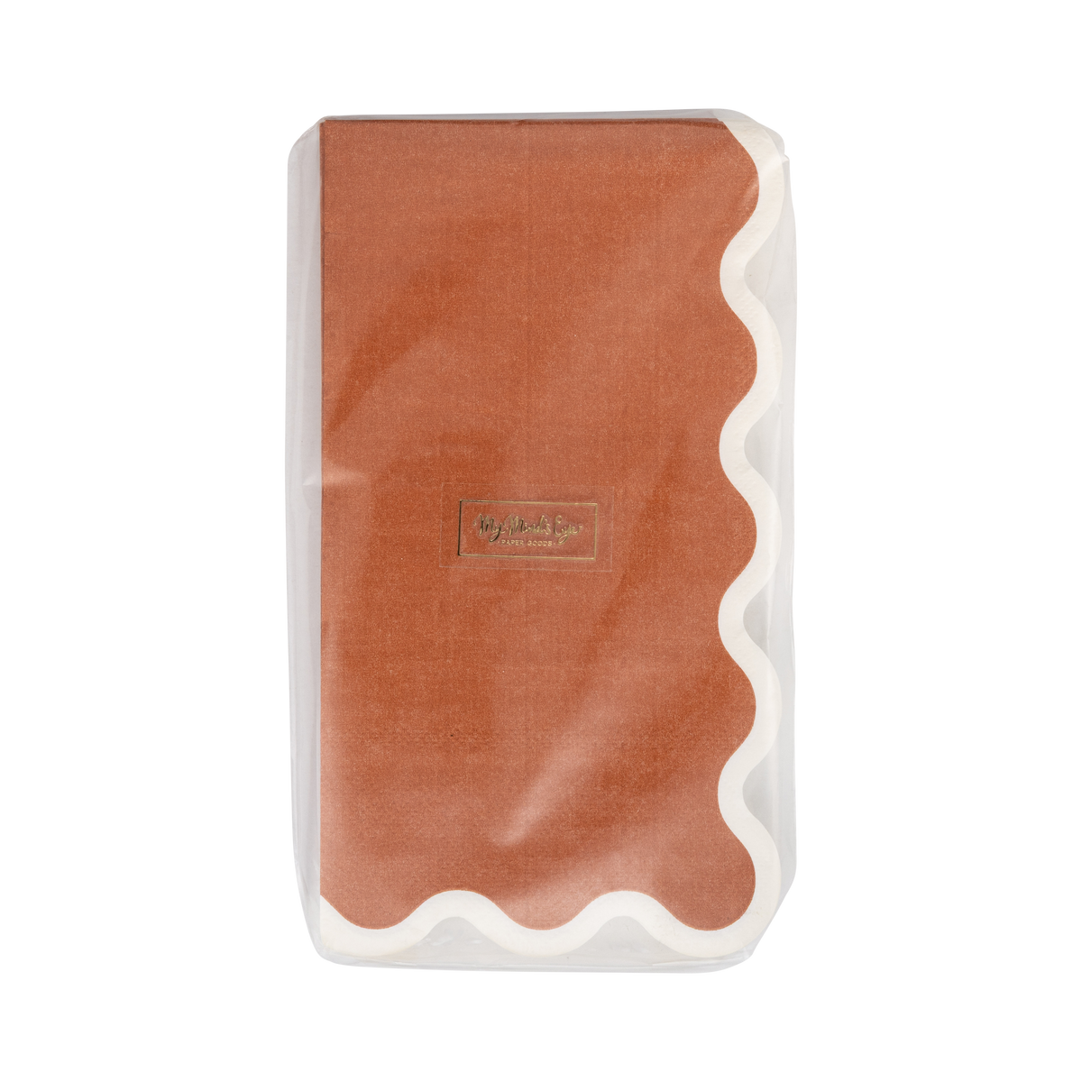 Fall Rust Ric Rac Dinner Paper Napkins - 24pk