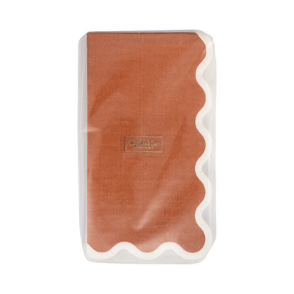 Fall Rust Ric Rac Dinner Paper Napkins - 24pk