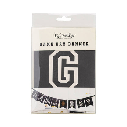 Game Day Football Ribbon Banner