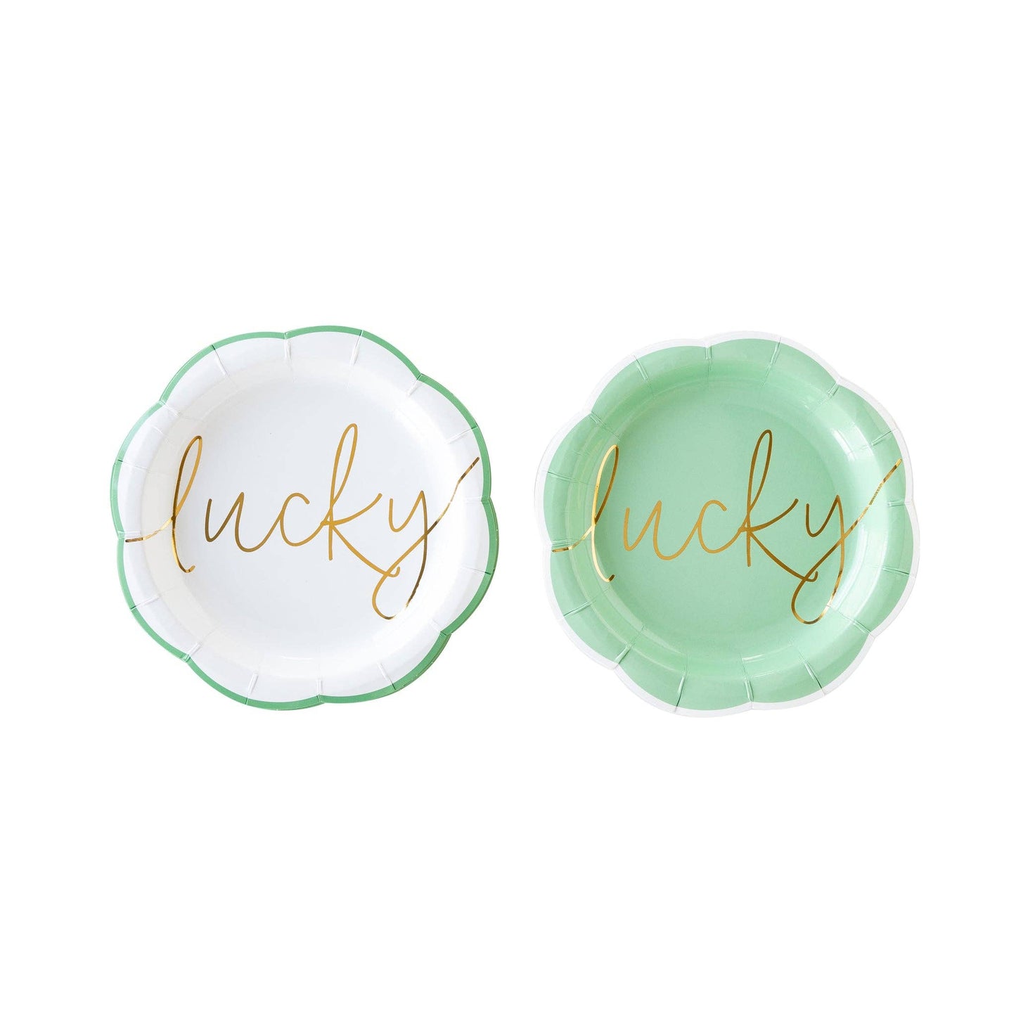 Lucky Paper Plate Set - 8pk