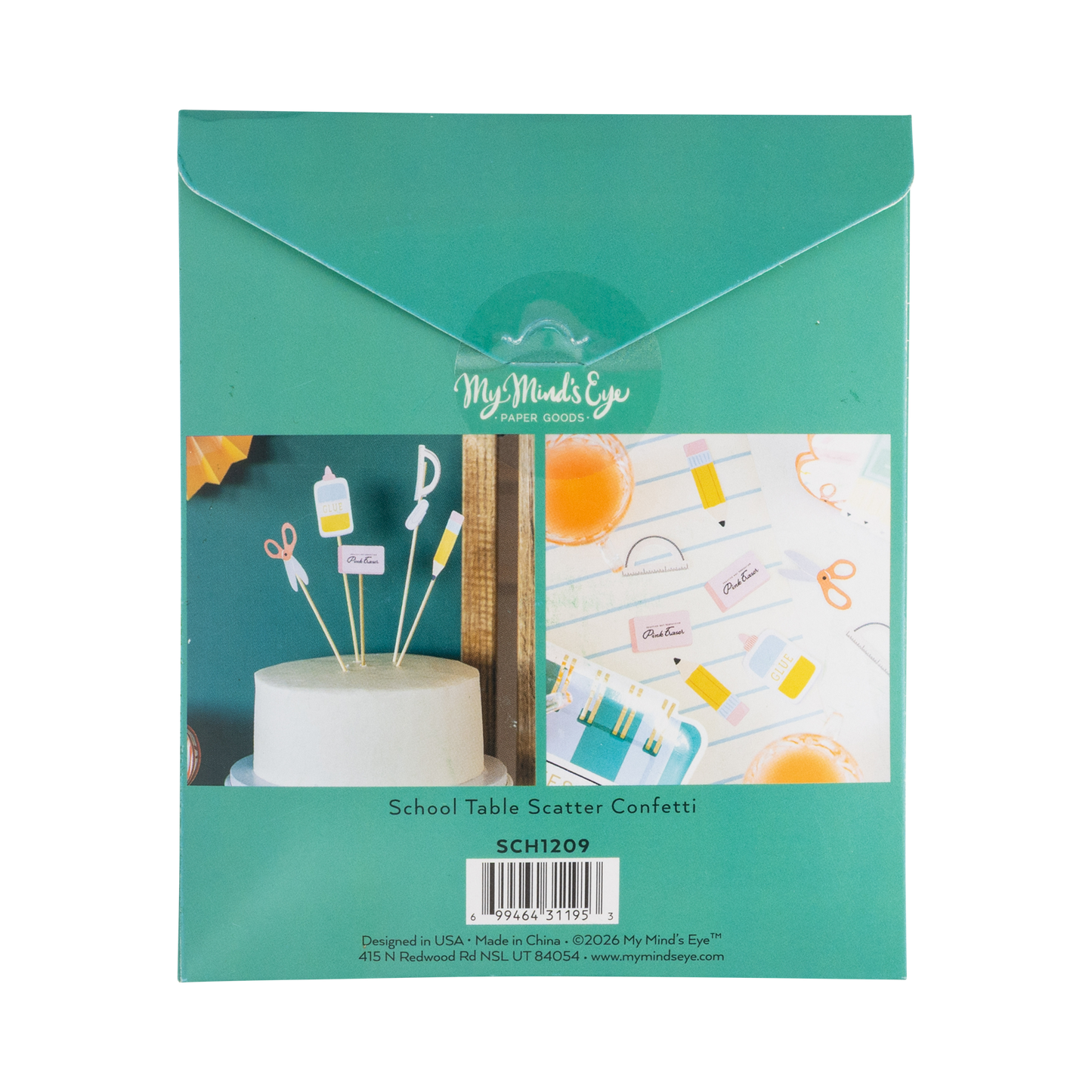 School Days Table Scatter Confetti