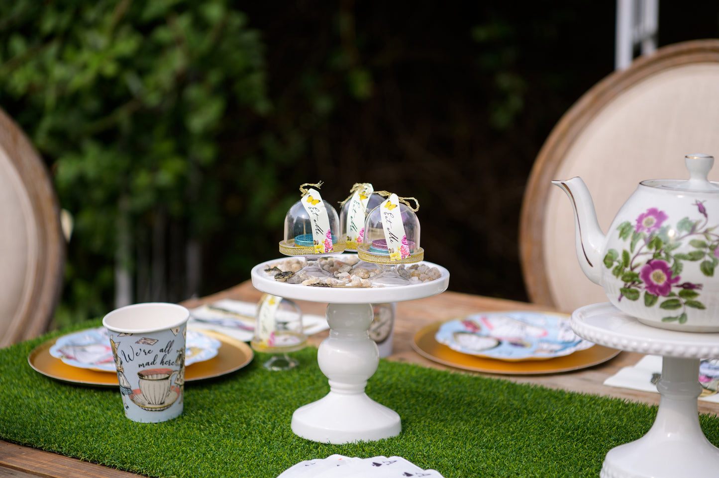 Mix & Match Artificial Grass Table Runner