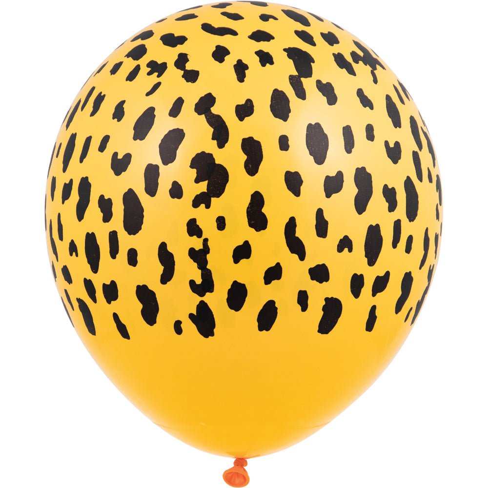 Assorted Animal Print 12" Latex Balloons - 15 count
