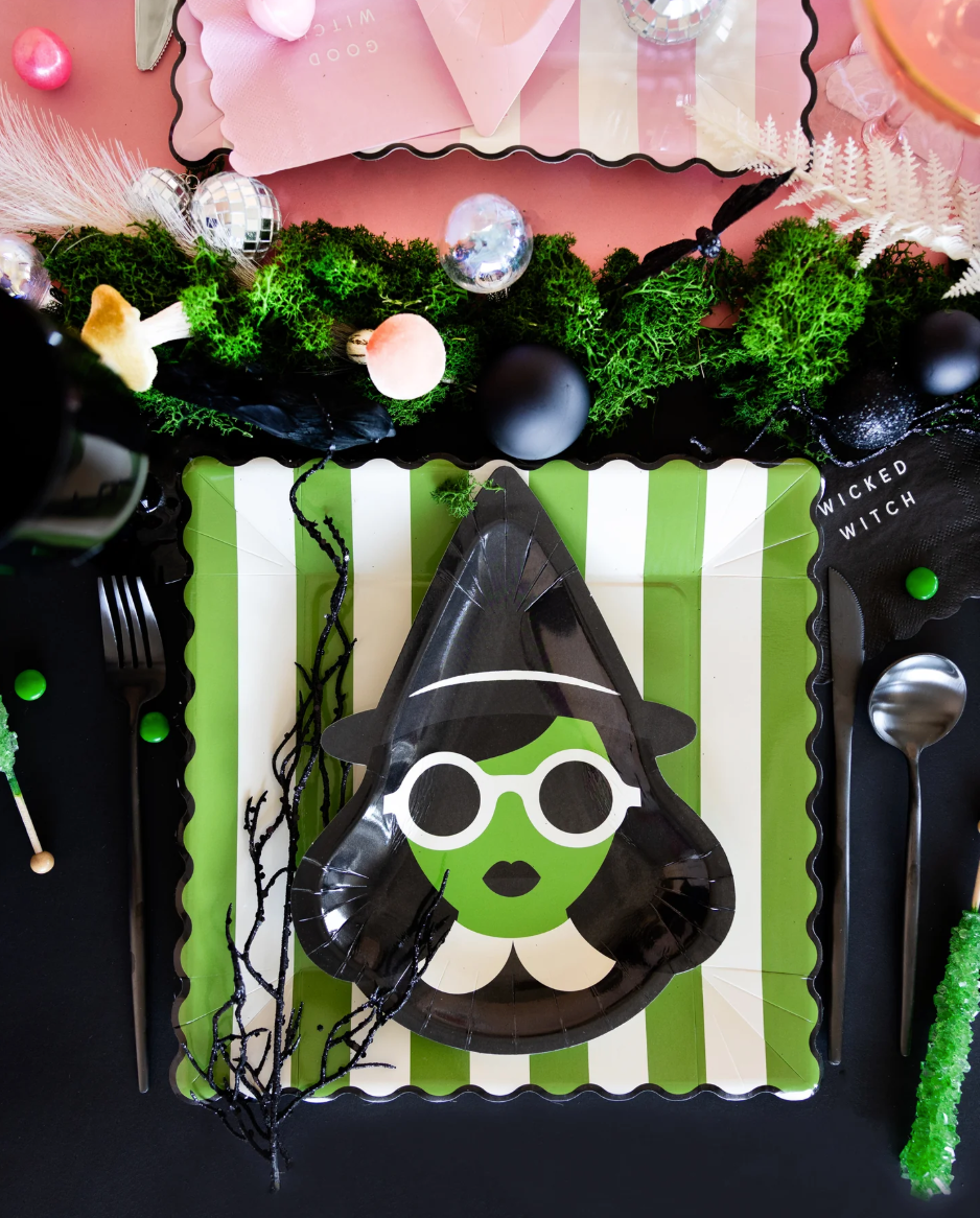 Bad Witch Paper Plates - 8pk