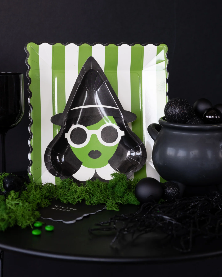 Bad Witch Paper Plates - 8pk