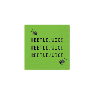 Beetlejuice Green Beverage Napkins - 24pk