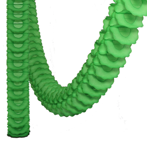 Classic Garland Streamer Bright Green