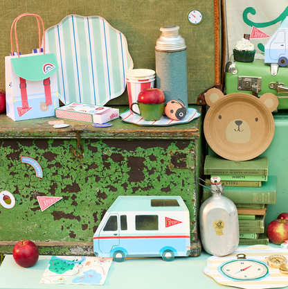 Outdoor Adventures Map Large Napkins - 16pk