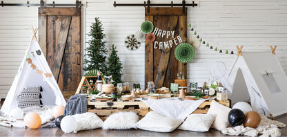 Camping Adventure Party Fans